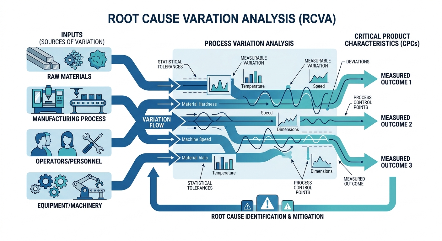 Figure 3: Root cause variation analysis